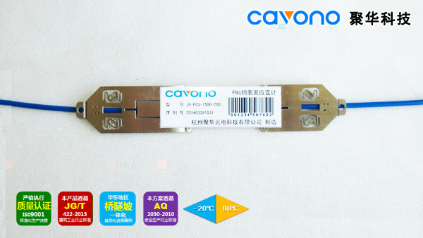 JH-FGS-C2光纖光柵鋼表面應(yīng)變計（溫補型）