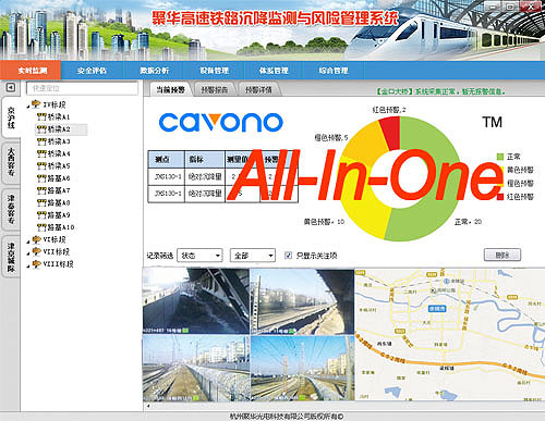 聚華高速鐵路沉降監(jiān)測系統(tǒng)應用